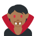 vampire: medium-dark skin tone on Twitter/X