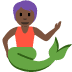 merperson: dark skin tone on Twitter/X