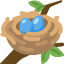 nest with eggs on Twitter/X