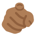 index pointing at the viewer: medium-dark skin tone on Twitter/X