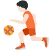 person bouncing ball: light skin tone on Twitter/X